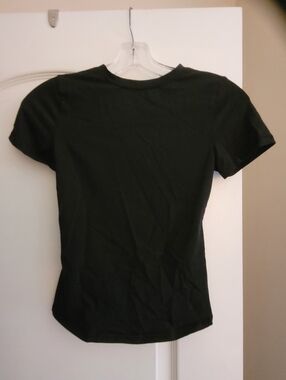 Scoop Black Short Sleeve Crewneck Tee